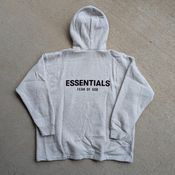 Essentials Other - Fear Of God Essentials Hoodie In Oatmeal